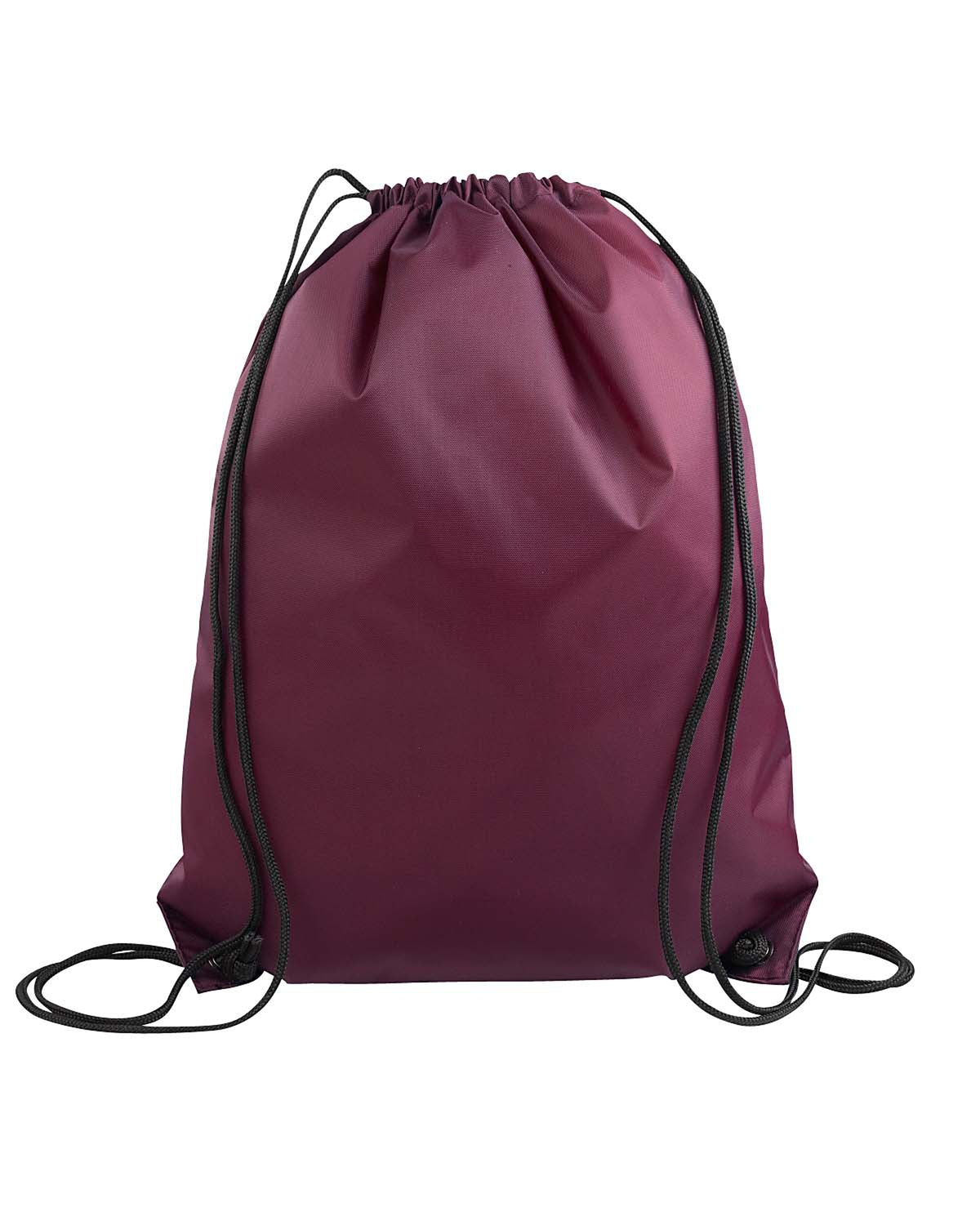 Value Drawstring Backpack - Maroon