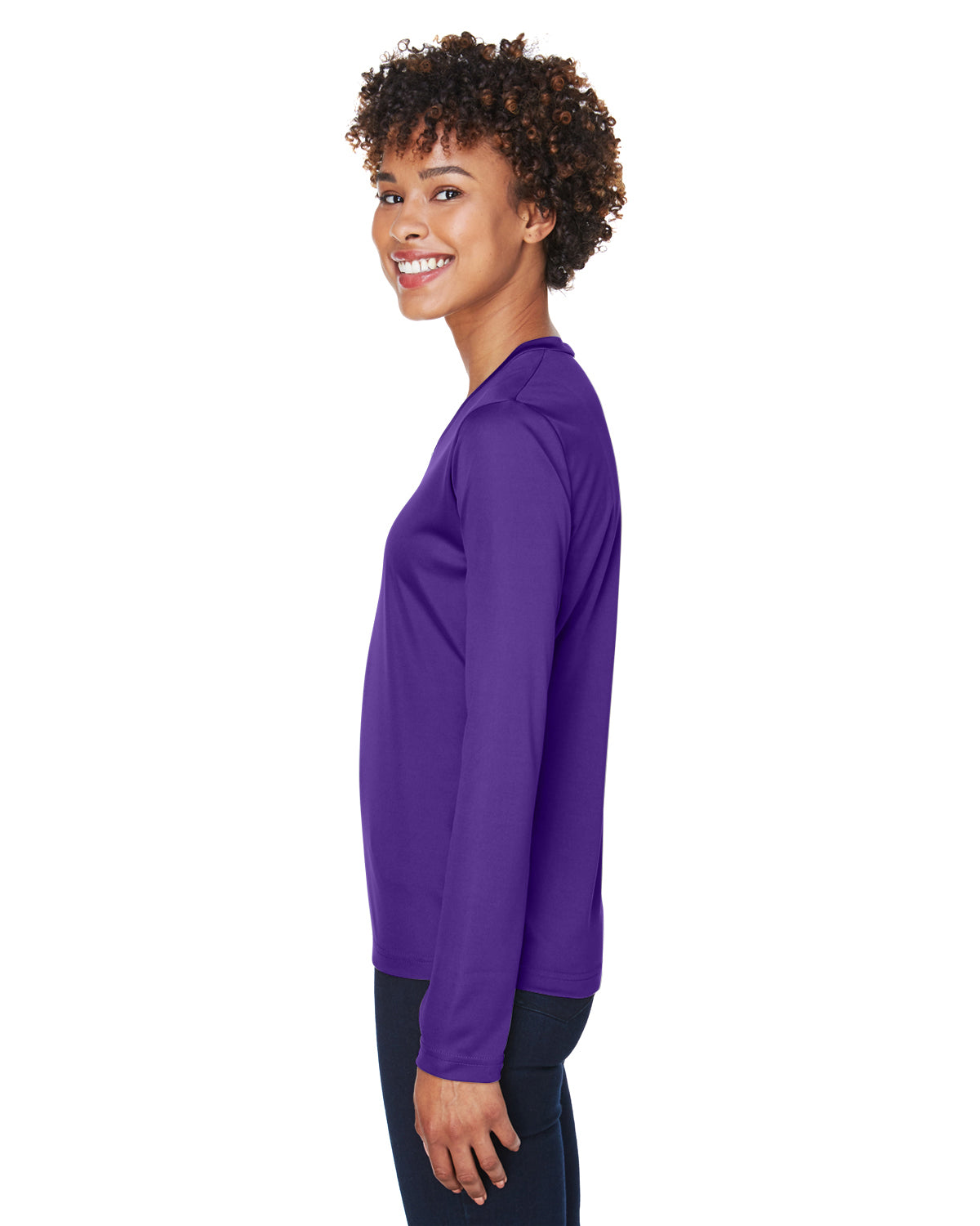 Women's Zone Performance Long-Sleeve T-Shirt - Sport Purple