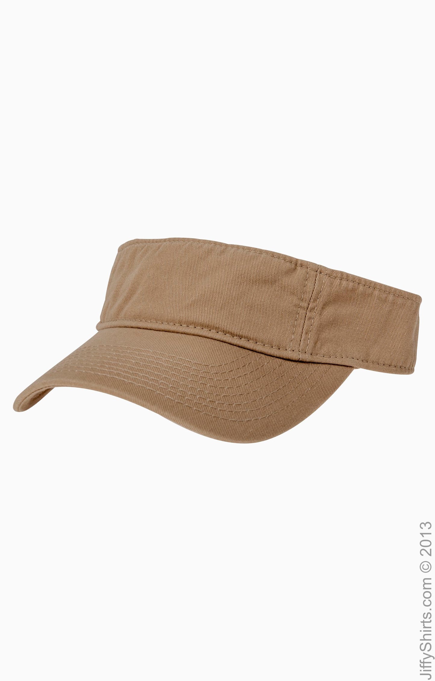 Direct-Dyed Twill Visor - Stone