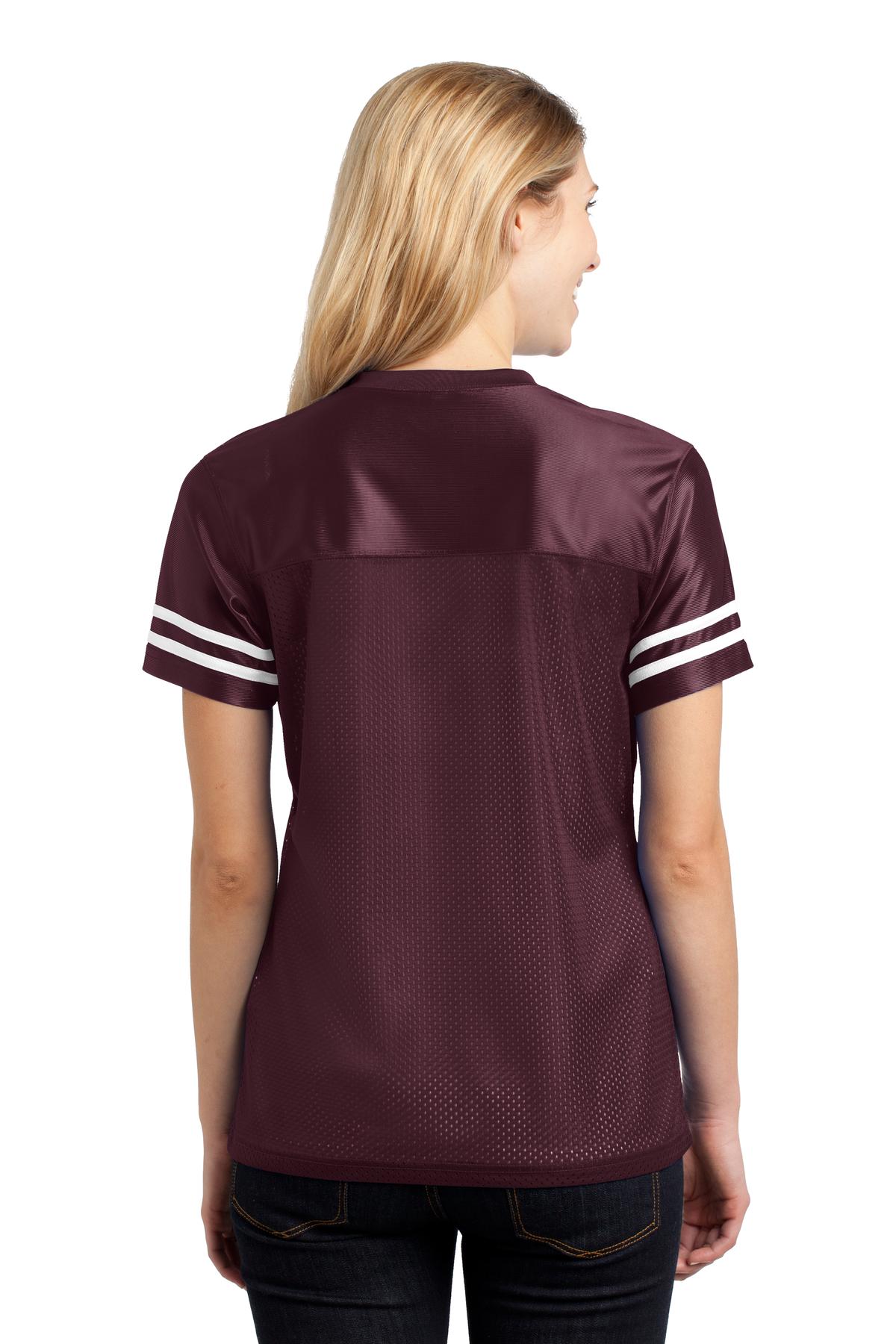 Women's PosiCharge Replica Jersey - Maroon / White