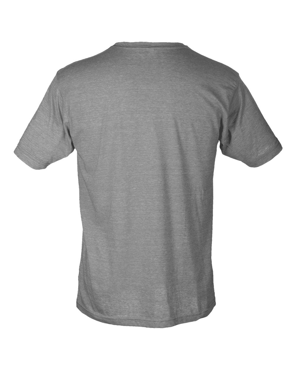 Unisex Poly-Rich Tee - Heather Grey