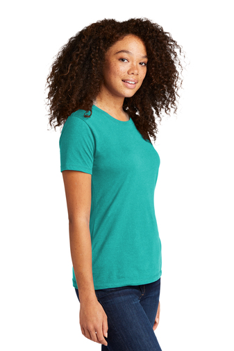 Women's Boyfriend T-Shirt - Tahiti Blue