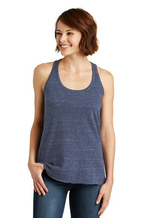 Women's Cosmic Twist Back Tank - Navy / Royal Cos