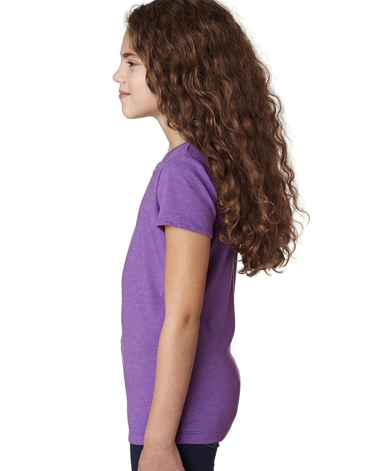 Girl's Youth Princess CVC T-Shirt - Purple Berry