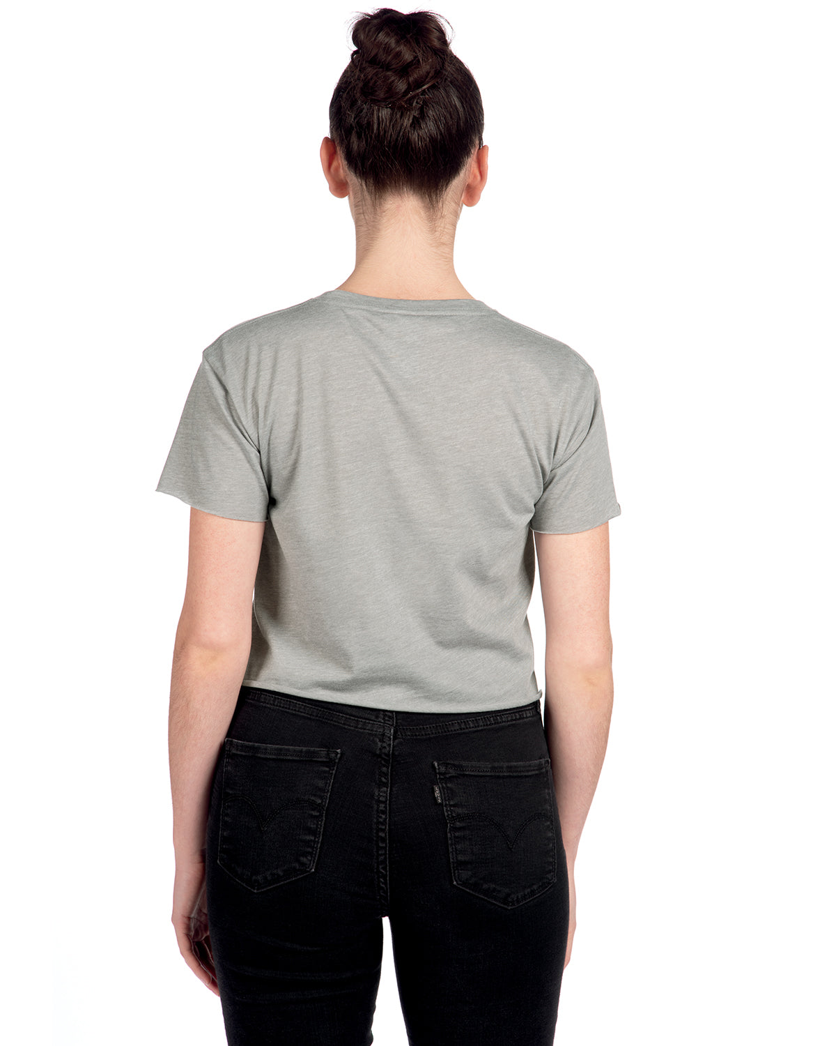 Women's Festival Cali Crop T-Shirt - Heather Grey