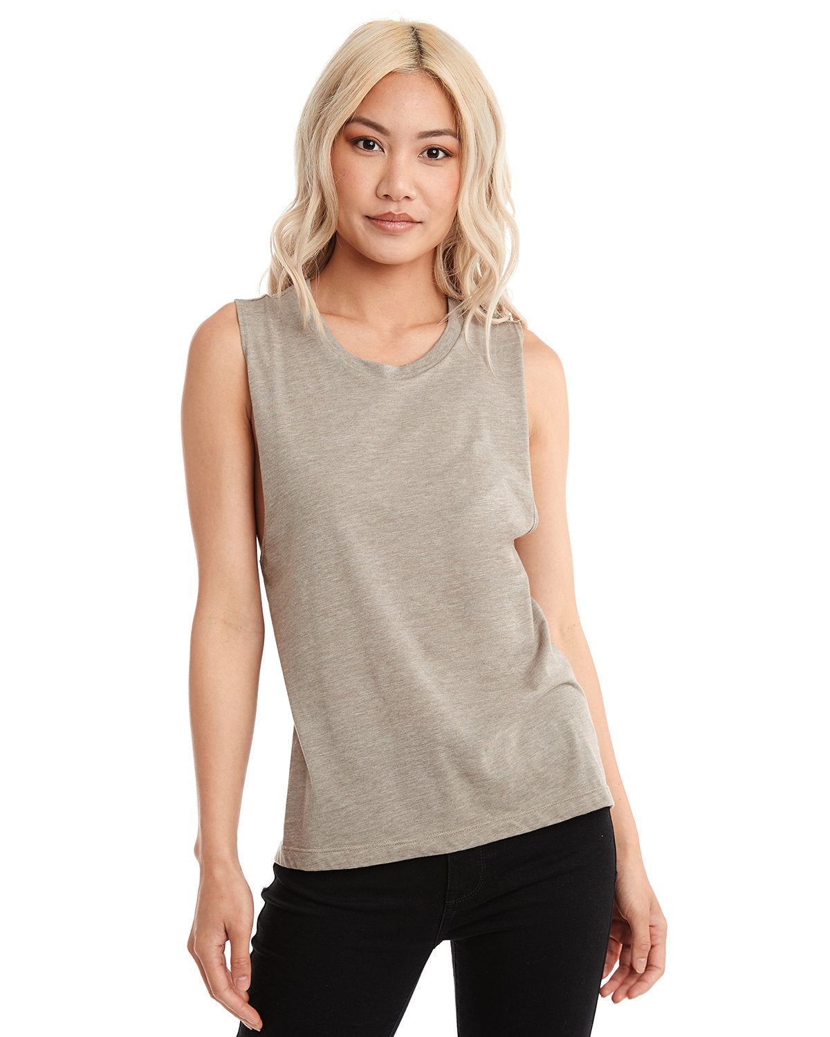 Women's Festival Muscle Tank - Ash