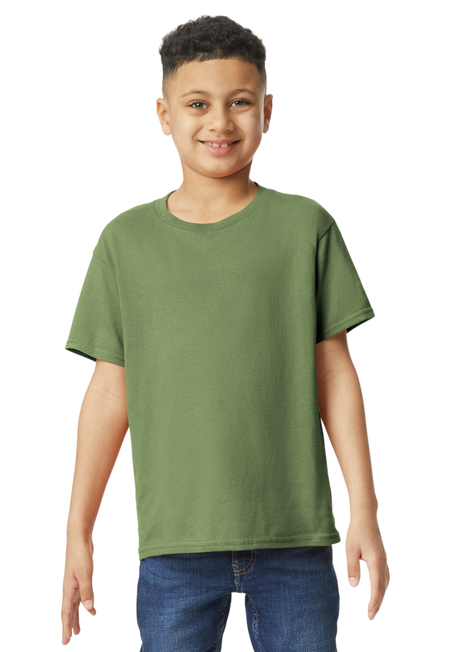 Youth Heavy Cotton��� T-Shirt - Military Green