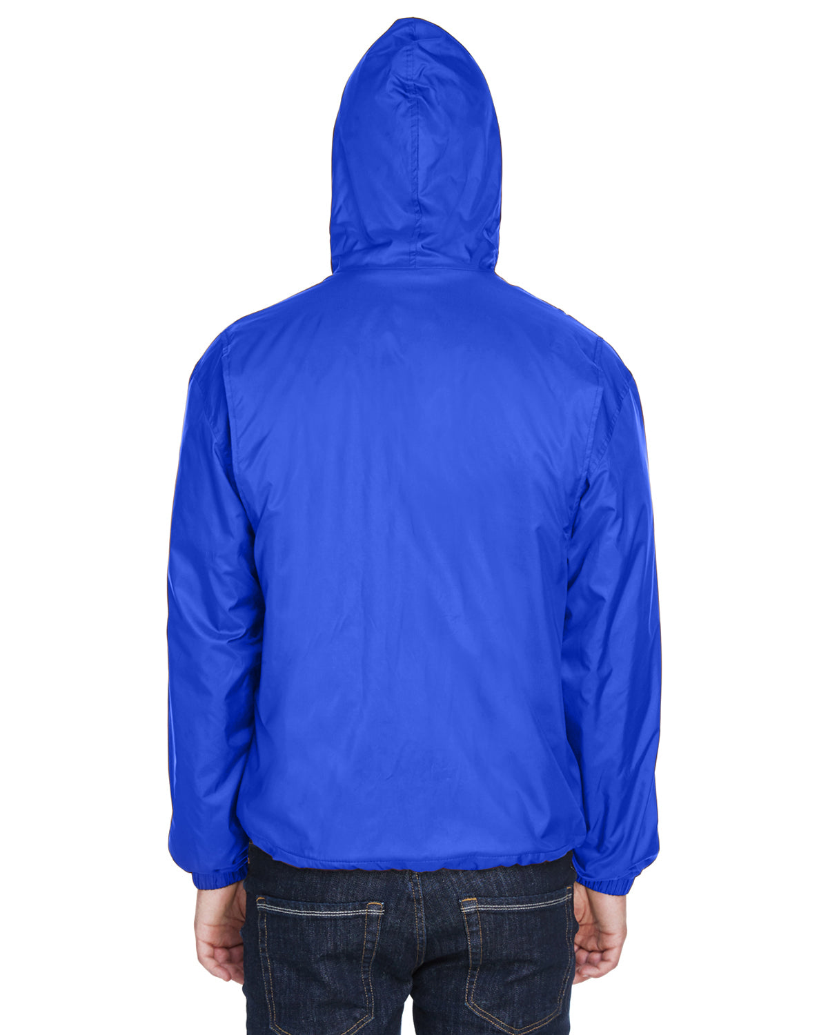 Unisex Fleece-Lined Hooded Jacket - Royal
