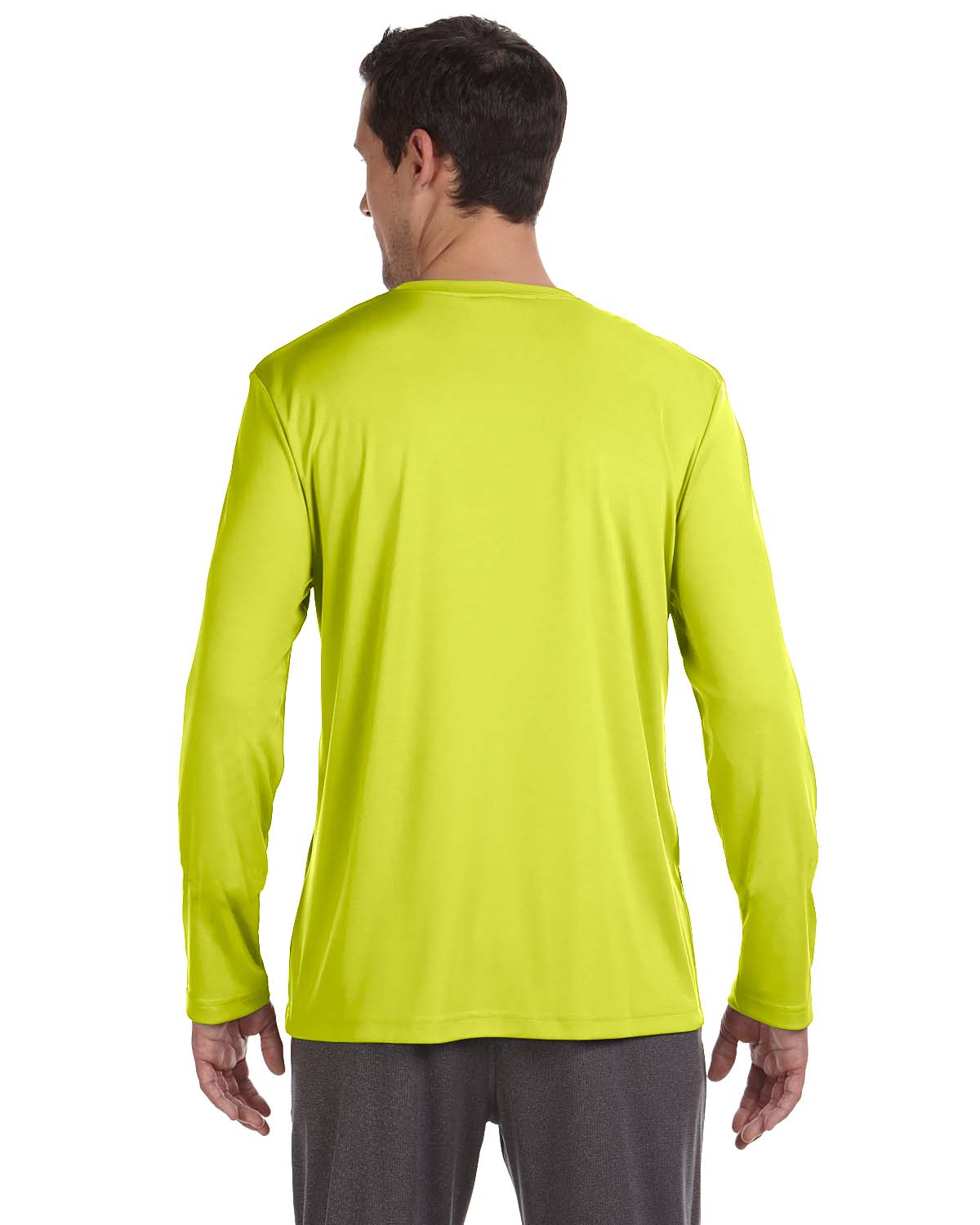 Unisex Performance Long-Sleeve T-Shirt - Sport High Viz Safety Yellow