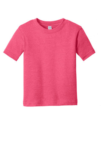 Toddler Fine Jersey T-Shirt - Vintage Hot Pink
