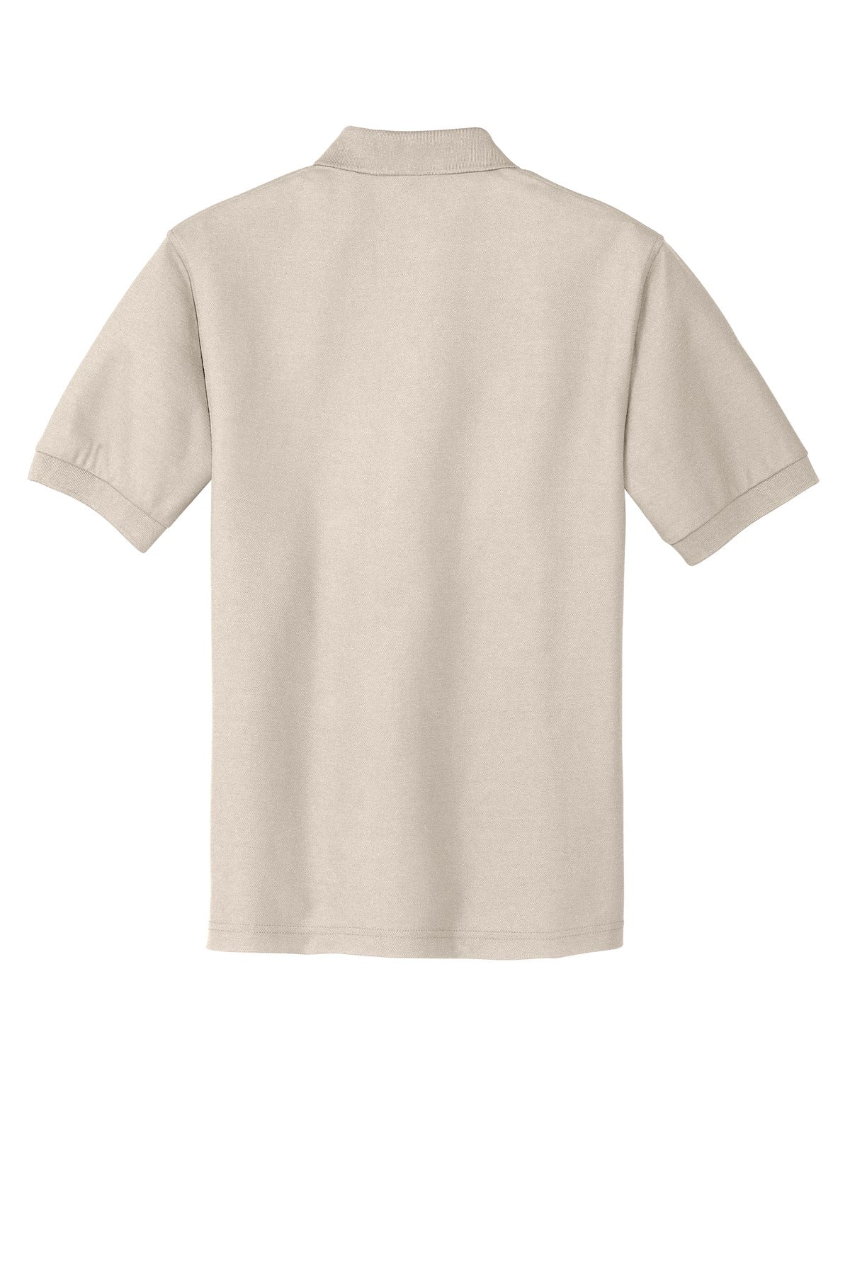 Unisex Silk Touch Polo - Light Stone