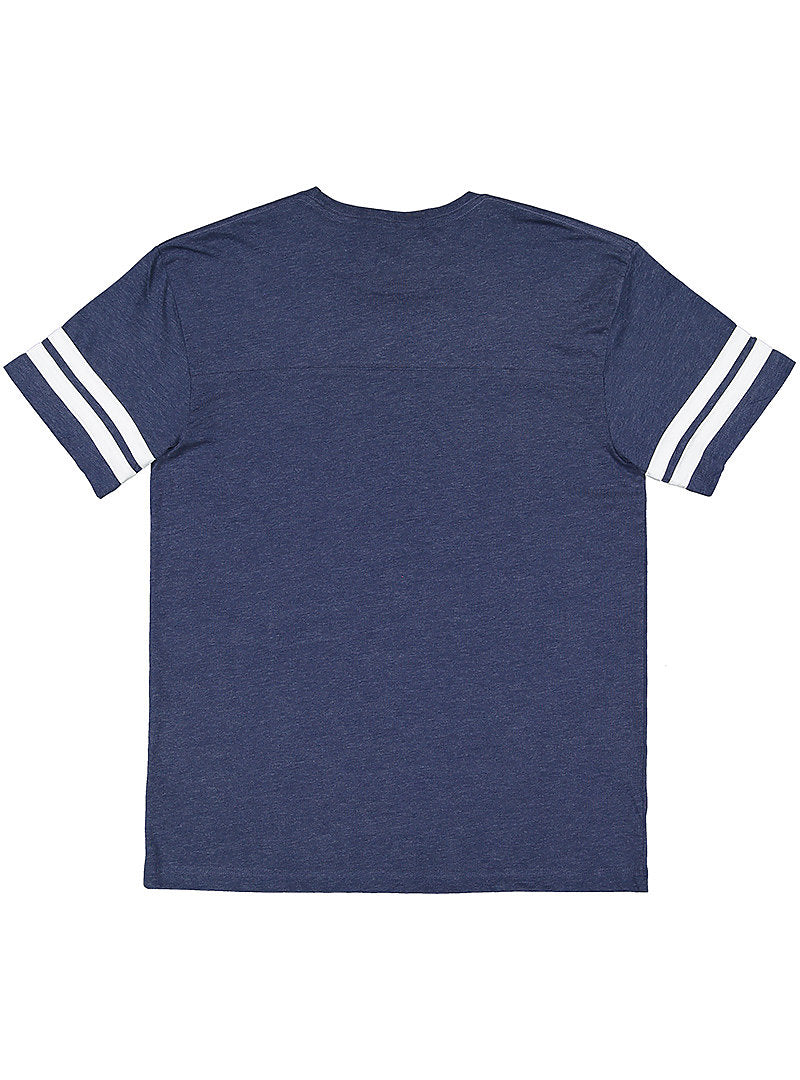 Men's Football T-Shirt - Vintage True Navy/Blend White