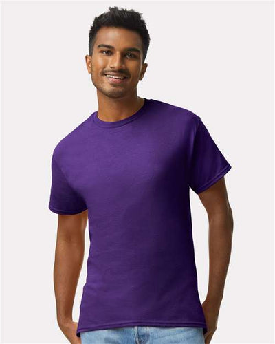 Gildan 2000 Purple — on model front