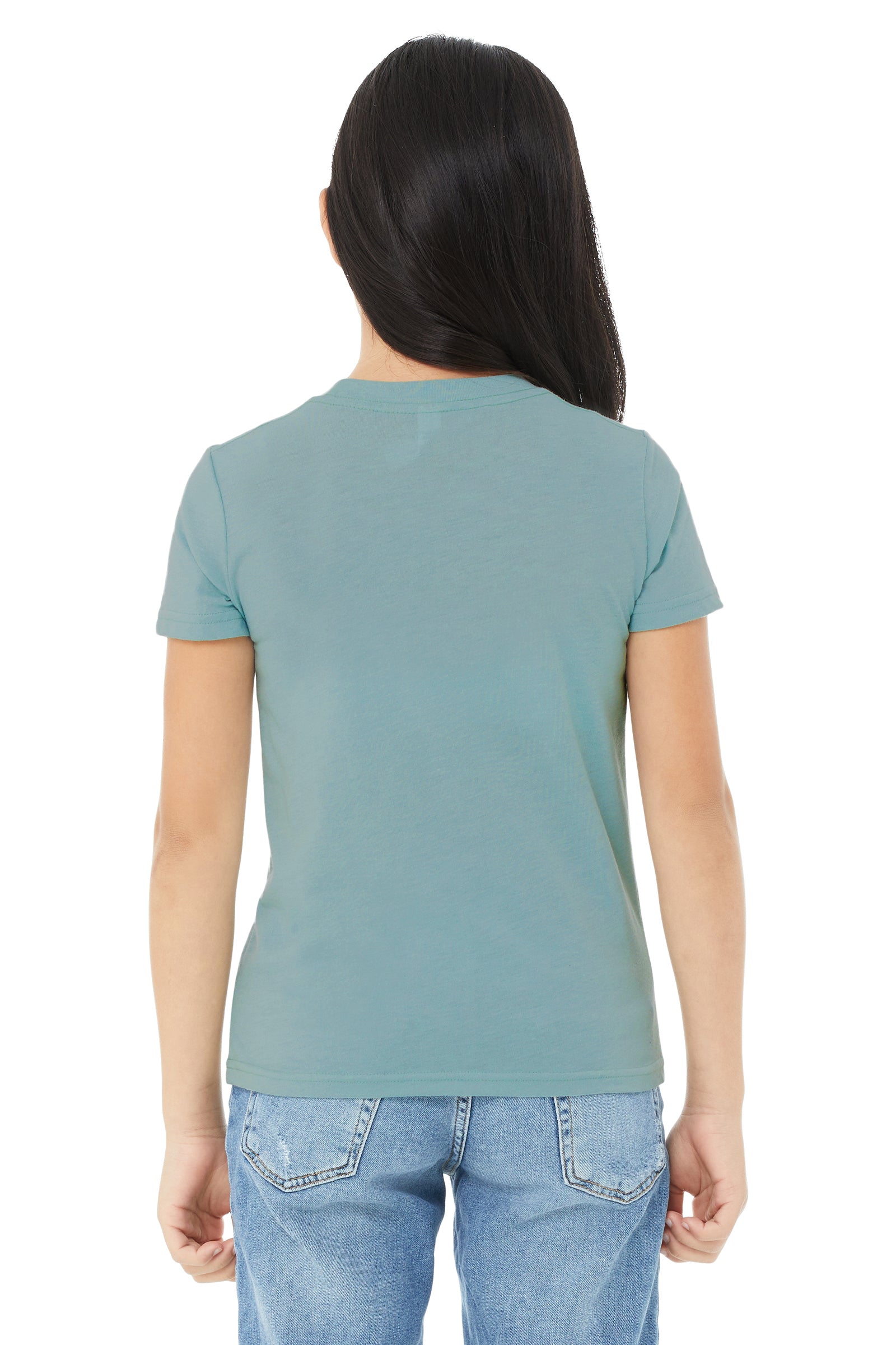 Youth Jersey T-Shirt - Heather Blue Lagoon