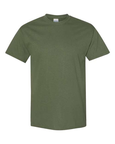 Gildan 5000 Military Green — front