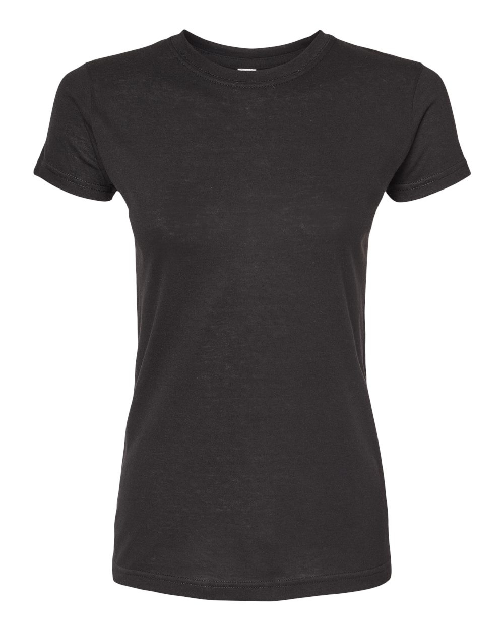Women's Poly-Rich Slim Fit Tee - Black