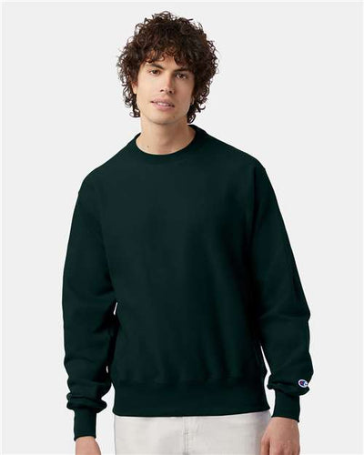 Champion S149 Dark Green — on model front