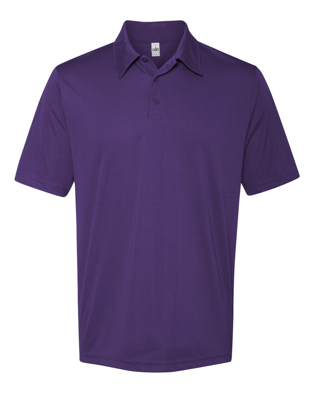 Performance 3 Button Sport Shirt - Sport Purple