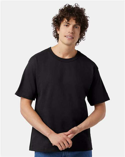 Champion T105 Black — on model front