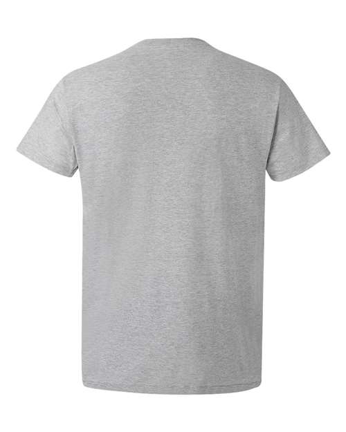 Hanes 4980 Light Steel — back