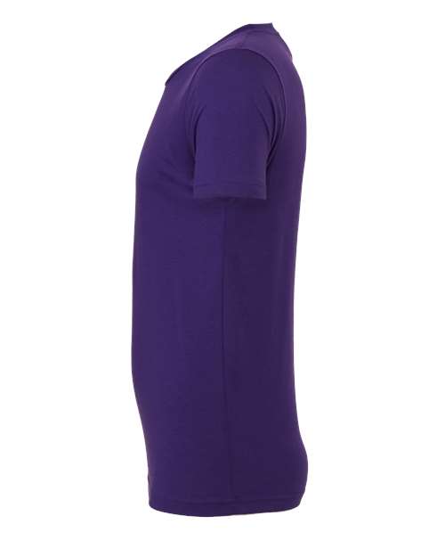 BELLA + CANVAS 3001 Team Purple — direct side