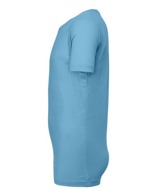 BELLA + CANVAS 3001 Ocean Blue — direct side