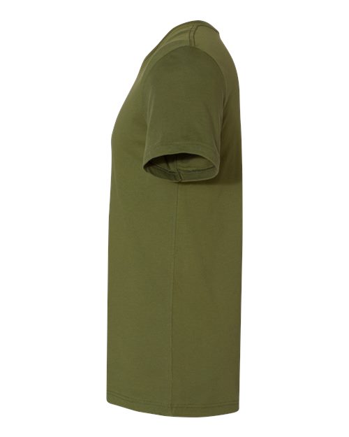 BELLA + CANVAS 3001 Olive — direct side