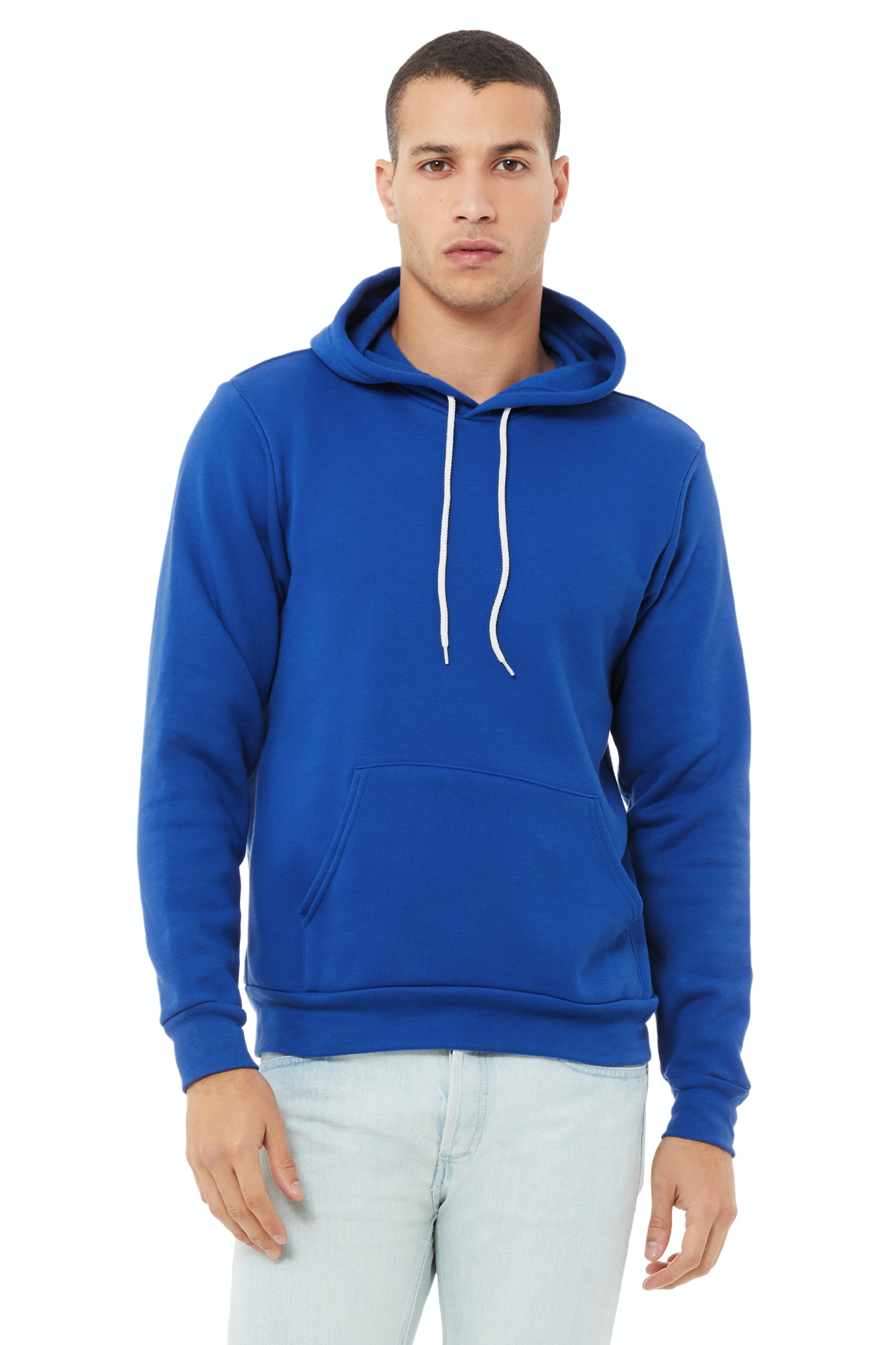 Unisex Sponge Fleece Pullover Hoodie - True Royal