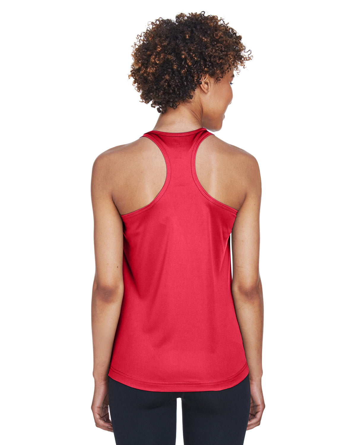 Women's Zone Performance Racerback Tank - Sport Red
