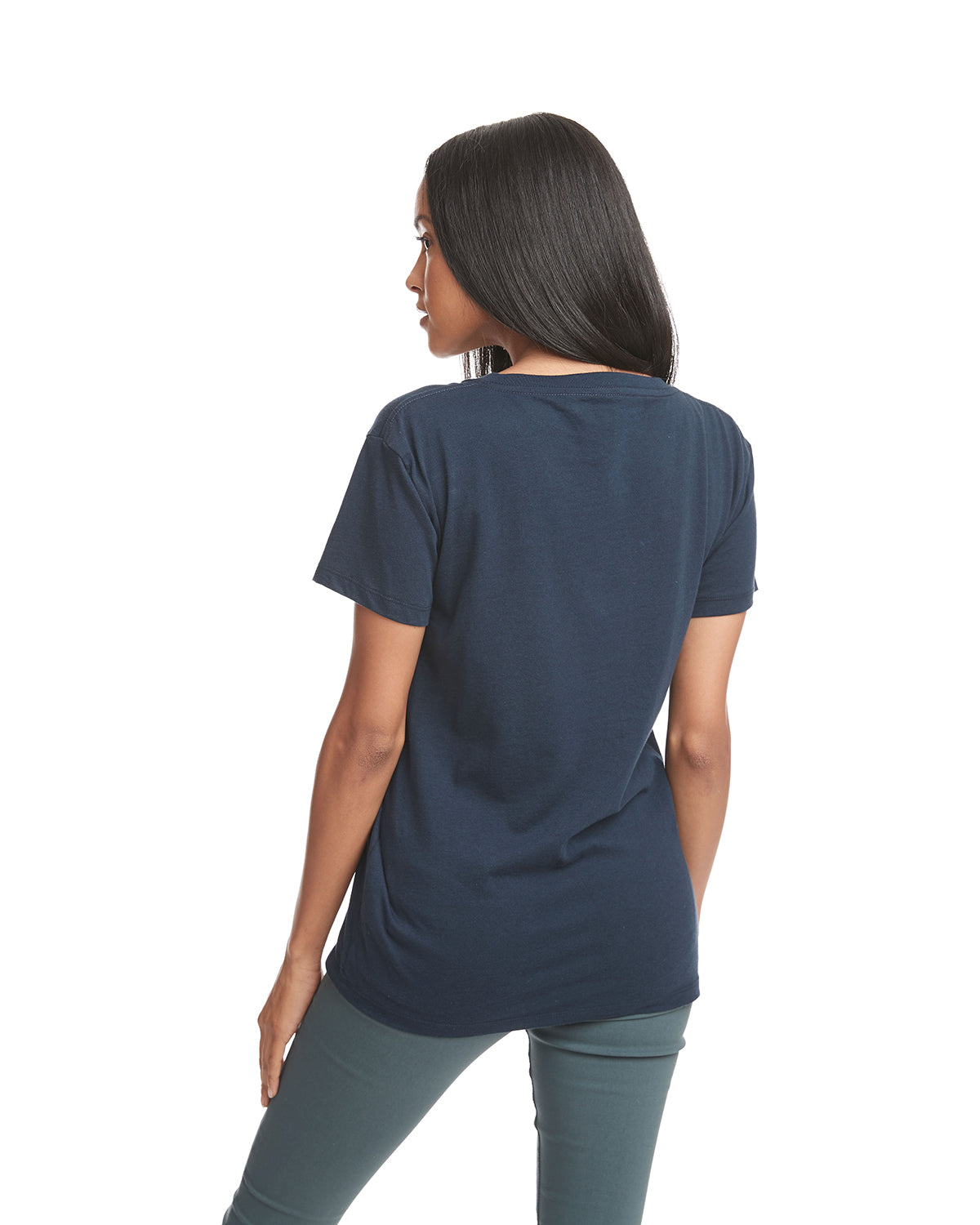 Women's Relaxed V-Neck T-Shirt - Midnight Navy