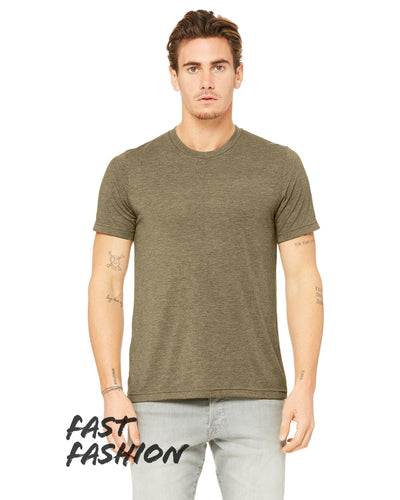 Unisex Viscose Fashion T-Shirt - Heather Olive