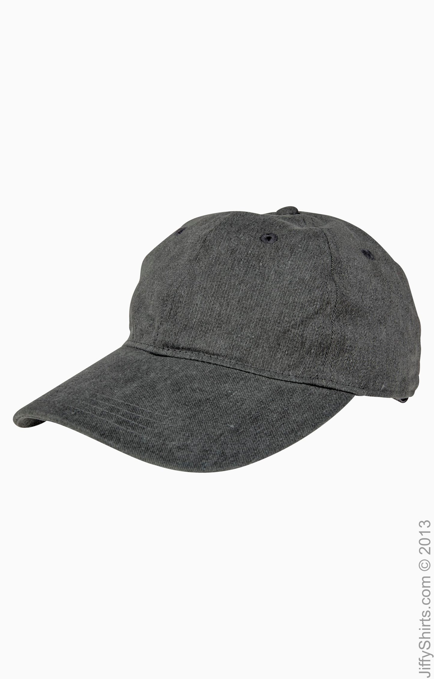 Pigment-Dyed Baseball Cap - Smoke