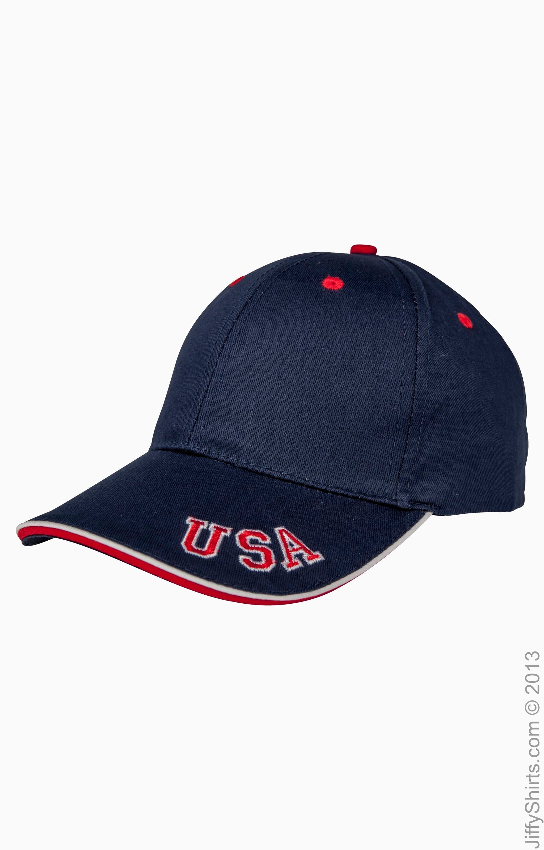 The National Cap - Navy / Red / White