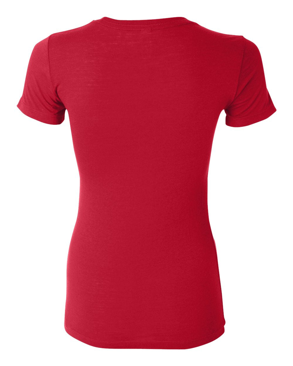 Women's Cotton/Polyester Tee - Red