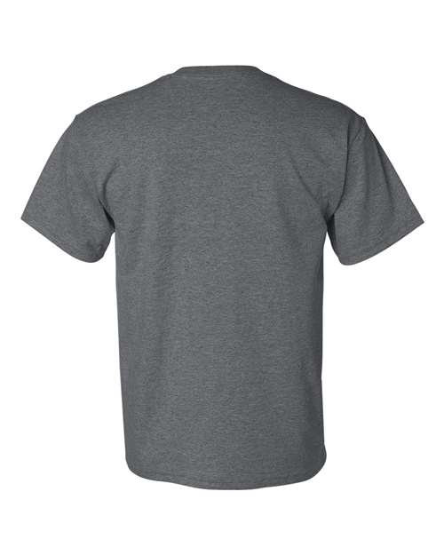 Gildan 8000 Dark Heather — back