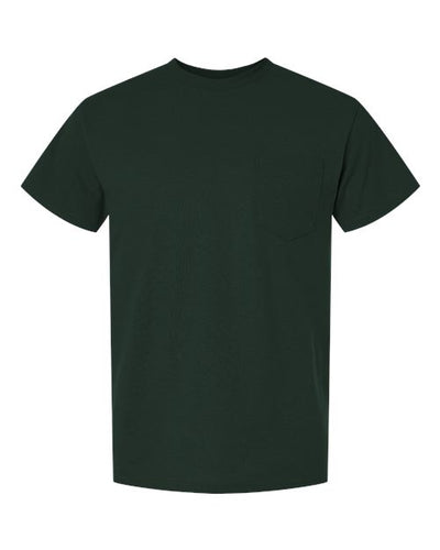 Gildan 8300 Forest Green — front
