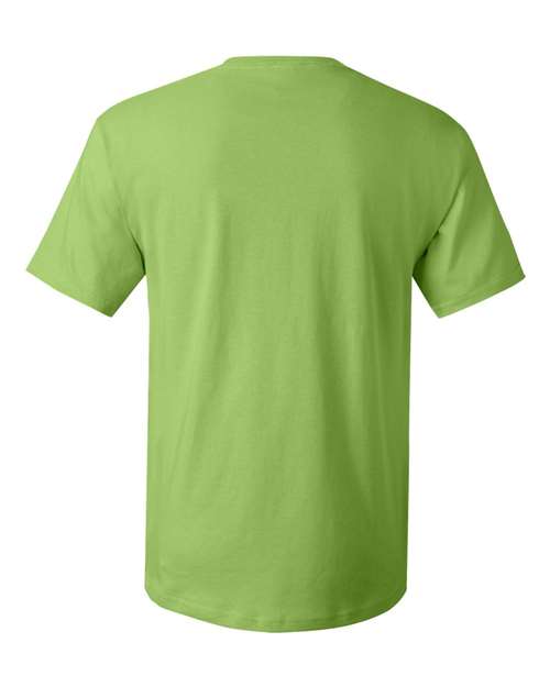 Hanes 5280 Lime — back