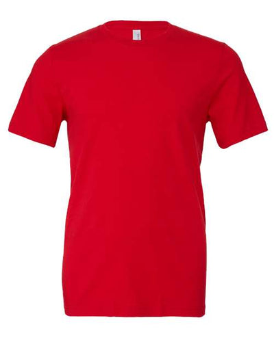 BELLA + CANVAS 3001 Red — front