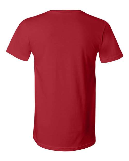 BELLA + CANVAS 3005 Canvas Red — back