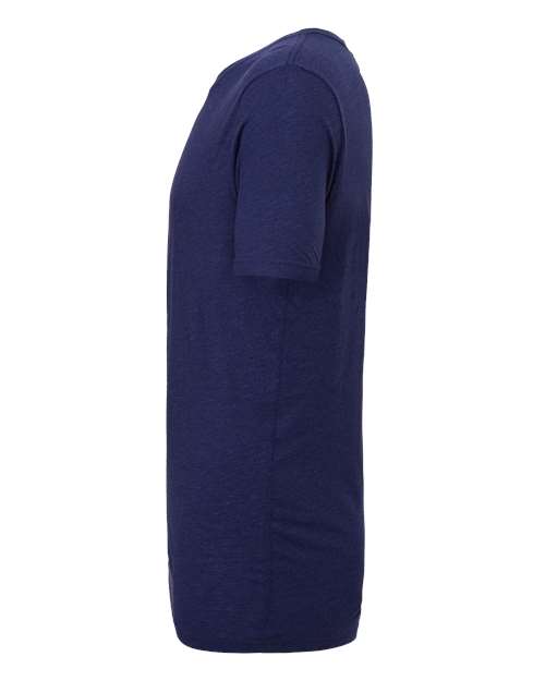 BELLA + CANVAS 3413 Navy Triblend — direct side