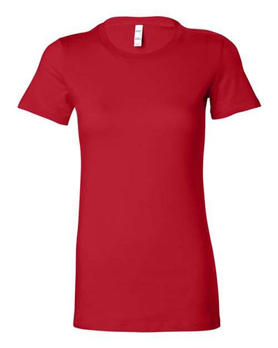 BELLA + CANVAS 6004 Red — front