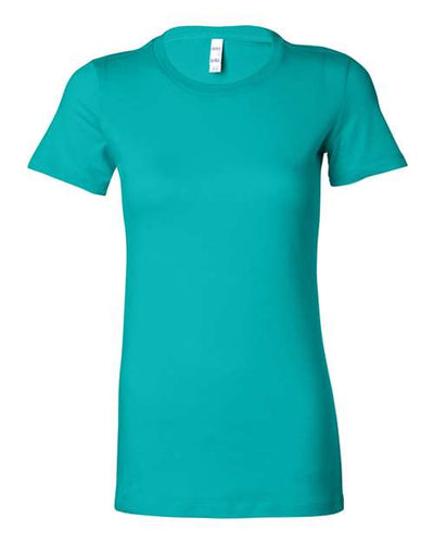 BELLA + CANVAS 6004 Teal — front