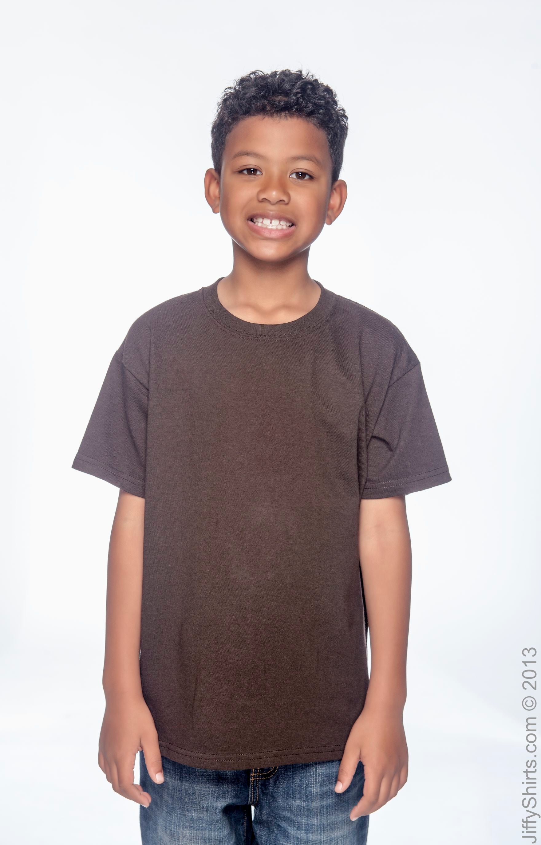 Youth Ultra Cotton® T-Shirt - Dark Chocolate