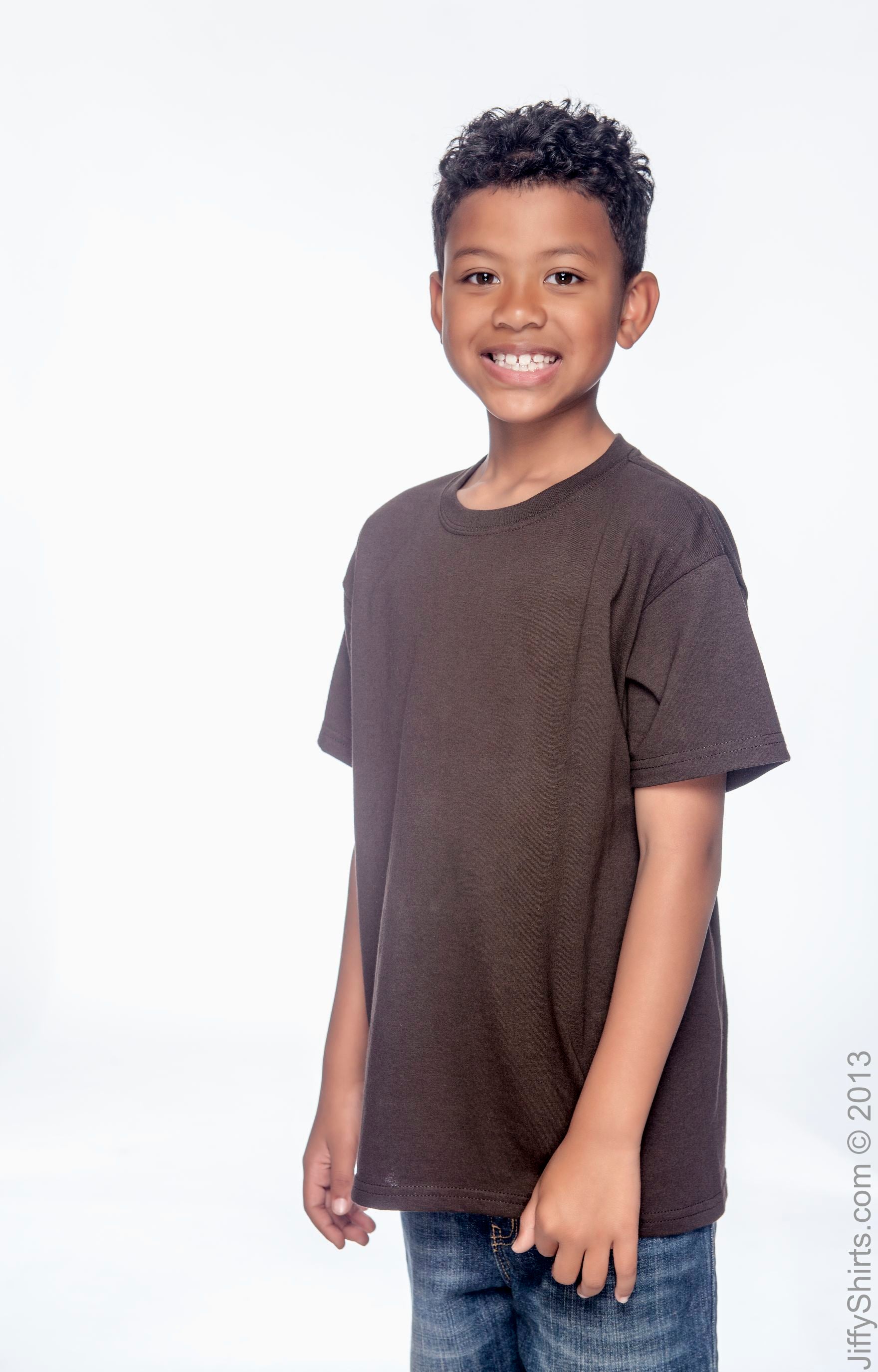 Youth Ultra Cotton® T-Shirt - Dark Chocolate