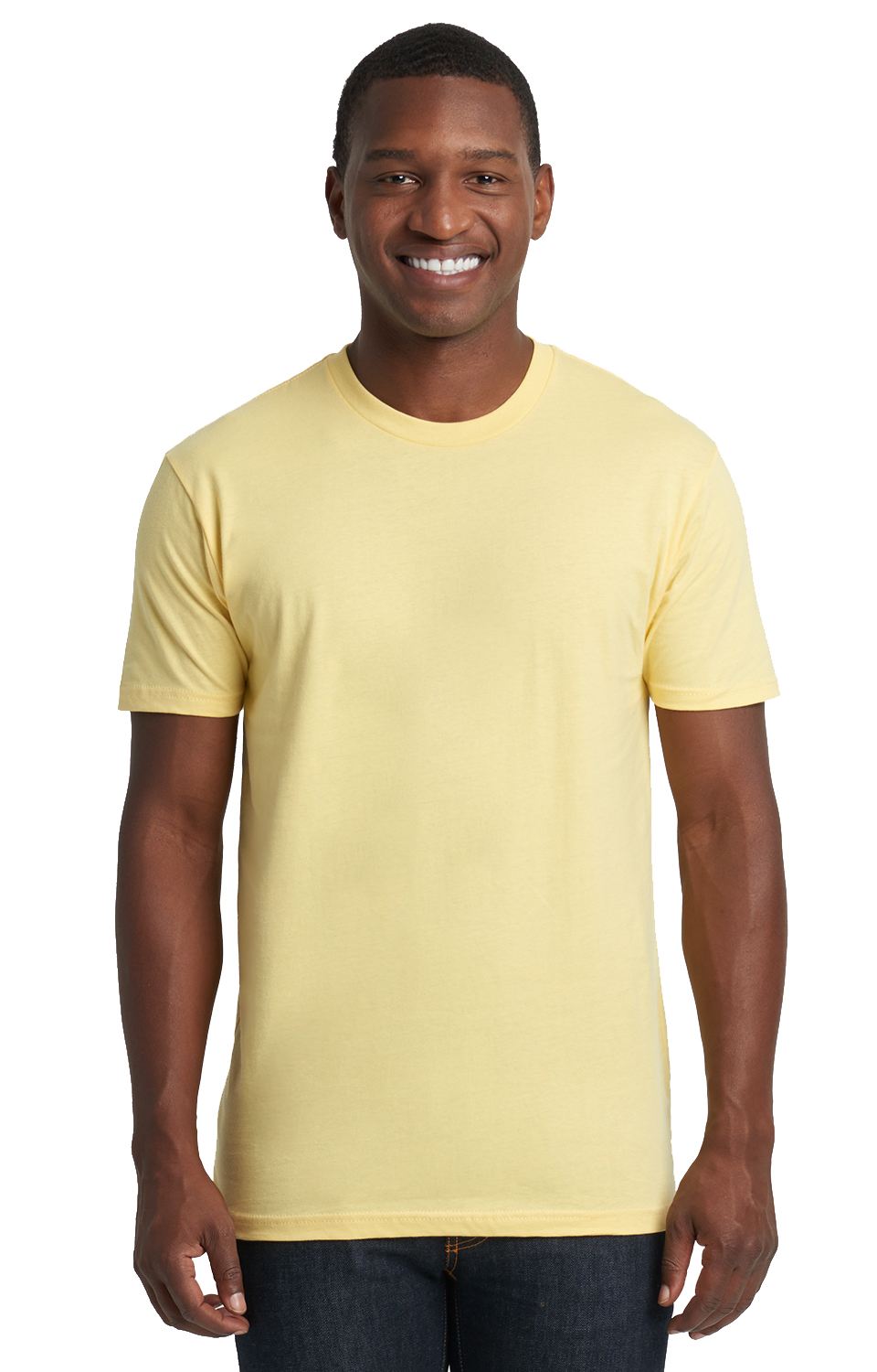 Unisex Cotton T-Shirt - Banana Cream