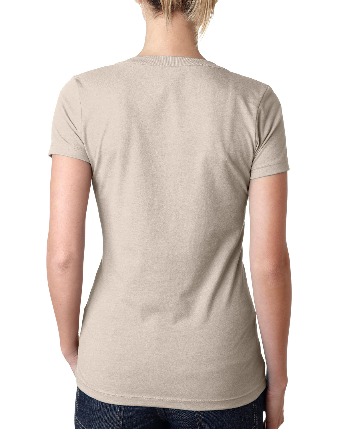 Women's CVC Deep V - Sand