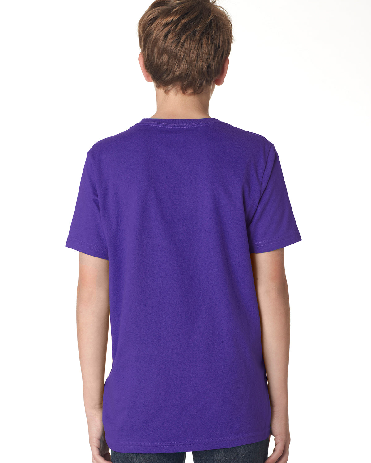 Youth Cotton Crew - Purple Rush