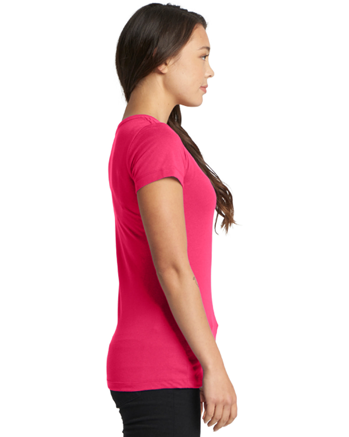 Women's 'Junior Fit' Ideal T-Shirt - Raspberry