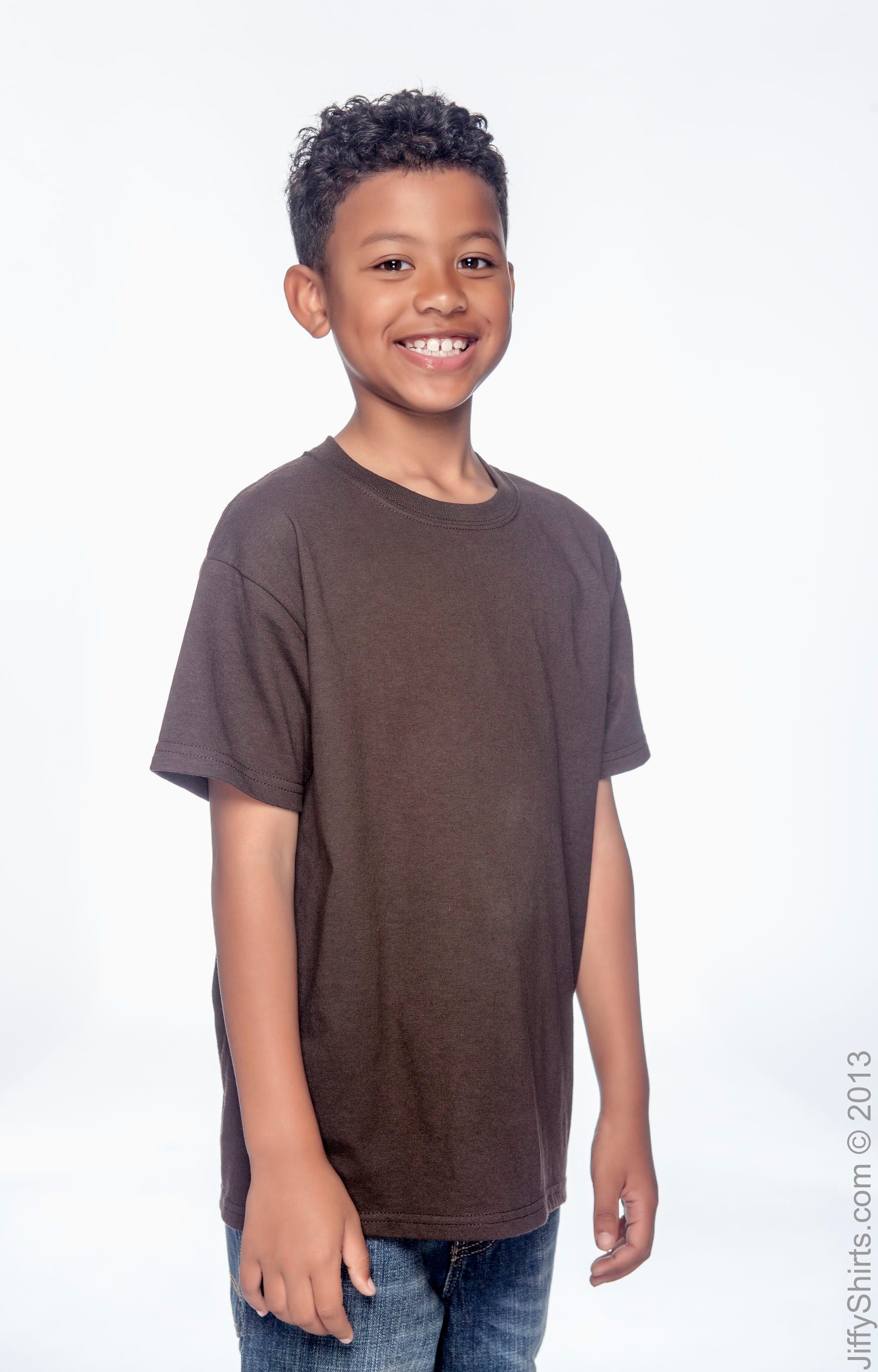 Youth Ultra Cotton® T-Shirt - Dark Chocolate
