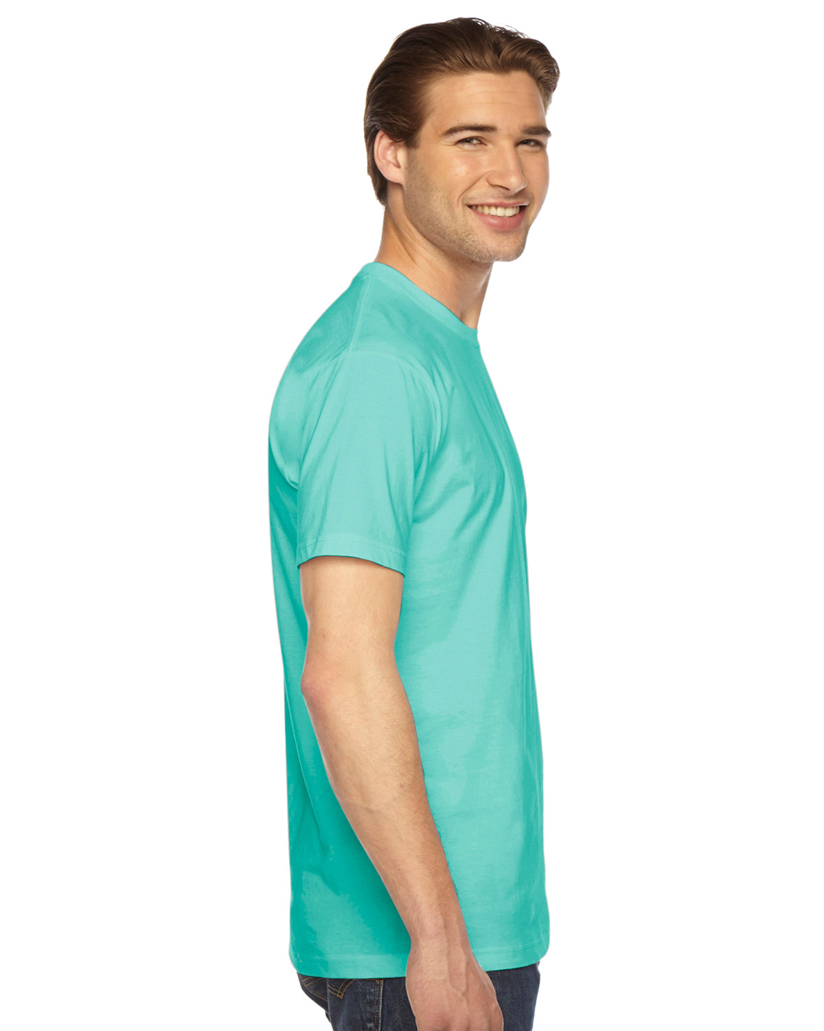 Unisex Fine Jersey Short-Sleeve T-Shirt - Mint